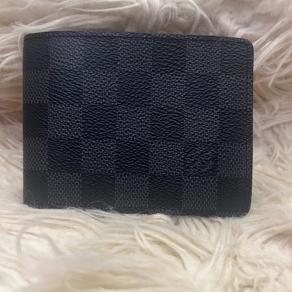Louis Vuitton Slender Wallet- Damier Graphite